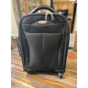 Samsonite Black Spinning Wheel Rolling Carry On Travel Suitcase Luggage